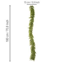 Artikel Kunstmatige cipressenkrans met dennenappels, 180 cm, voor tafel en deur.