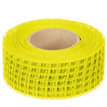 Artikel Geel gaaslint, 4,5 cm, cadeaulint voor creatieve decoratie