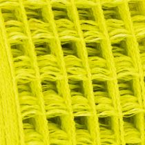 Artikel Geel gaaslint, 4,5 cm, cadeaulint voor creatieve decoratie