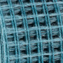 Artikel Decoratief lint, rasterlint, 4,5 cm breed, blauw, voor knutselprojecten, 10 m