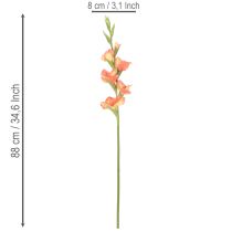 Artikel Kunstmatige gladiolen met veel bloemen voor een boeket, 88 cm