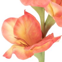 Artikel Kunstmatige gladiolen met veel bloemen voor een boeket, 88 cm