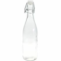Artikel Decoratieve fles flesvaas glazen kaarshouder H27cm 2st