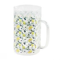 Artikel Glazen kan citroenen en olijven decoratieve kan glas H17cm