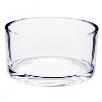 Glazen schaal schaal glas helder Ø15cm H8cm