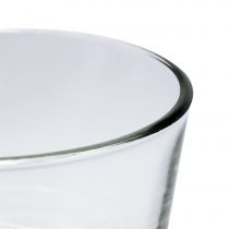 Artikel Glazen pot Ø10cm helder 12st