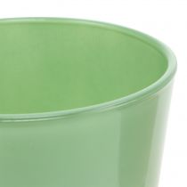 Artikel Glazen pot Ø11,5cm H10,8cm mintgroen