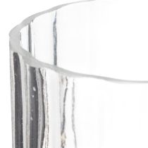 Artikel Hoogwaardige glazen vaas voor decoratieve doeleinden in moderne woningen, 24 cm