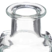 Artikel Mini glazen vaasjes als decoratie voor minimalistische interieurs en modern wonen, 11 cm, 6 stuks