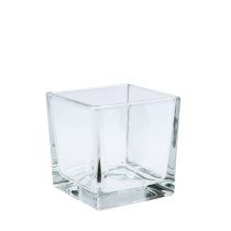 Artikel Glazen kubussen helder 8cm x 8cm x 8cm 6st