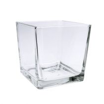 Artikel Glazen kubussen helder 10cm x 10cm x 10cm 6 st