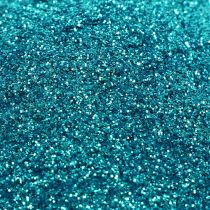 Glitter decoratie turquoise 115g