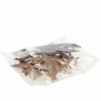 Artikel Glitterster goud mix 9,5/5cm 18 st