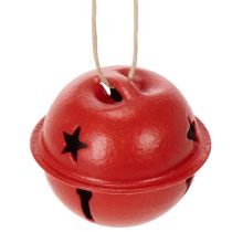 Artikel Belvormige decoratieve hangers met stermotief, 3 cm, 9 stuks