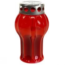Artikel Grafkaarsen rood rouwlichten herdenkingslichten Ø10cm H18cm 4 st