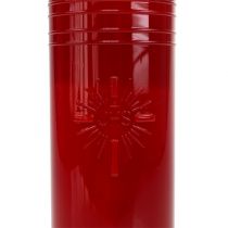 Artikel Graflampen rood Ø7,5cm H24,5cm 1 stuk