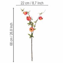Artikel Kunstmatige granaatappeltak als fruittak voor tafeldecoratie, 68 cm