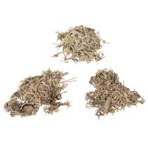 Artikel Decoratief mos, grijs mos voor knutselprojecten, 500 g