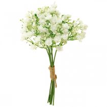 Artikel Witte Gypsophila kunstmatig L30cm 12st