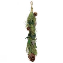 Artikel Hangdecoratie kerstdennen eucalyptus kegels L60cm