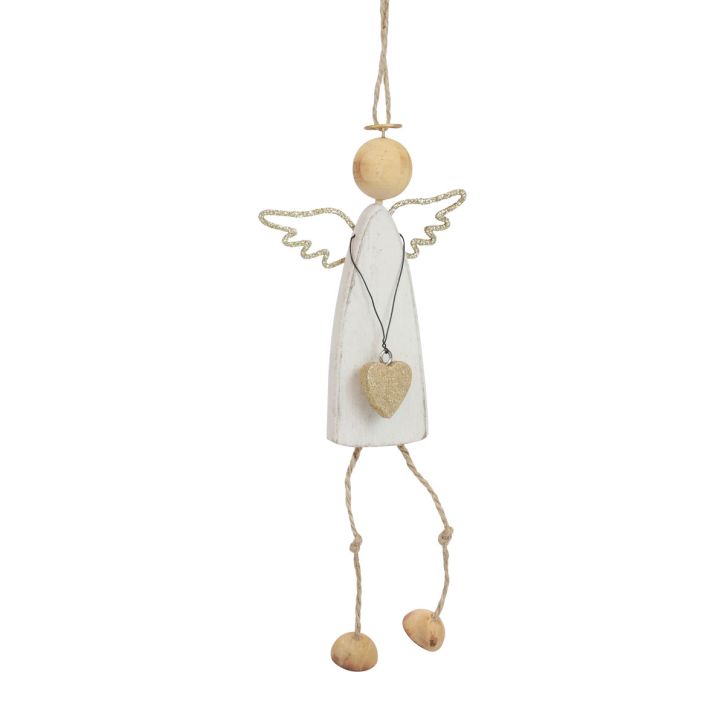 Artikel Engel hanger kerstdecoratie om op te hangen H22cm 3st