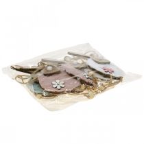 Artikel Hanger konijntjes decoratieve hanger Paashout pluche 26×7×2cm 6 st