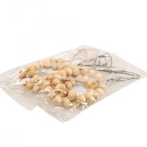 Artikel Decoratieve hanger Konijnen Decoratieve houten kralen Metaal 8,5 cm × 18 cm 4 stuks