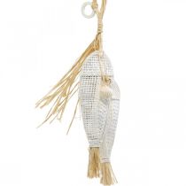 Artikel Vis om op te hangen, maritiem, decoratiehangers met vissen, tropische feestdecoraties