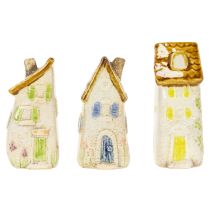 Artikel Keramische woondecoratie voor binnen en bloempotten. Ideaal cadeau. 10 cm, 3 stuks.