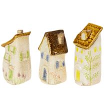 Artikel Keramische woondecoratie voor binnen en bloempotten. Ideaal cadeau. 10 cm, 3 stuks.