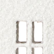 Artikel Miniatuurhuisjes voor interieurdecoratie en sfeer, zeer decoratief, tijdloos design voor in huis, 14 cm, 4 stuks
