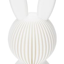 Artikel Decoratief konijnenfiguurtje met een opgevouwen look voor een modern interieur, woonkamer of kantoor, 13 cm, 3 stuks