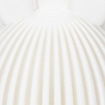 Artikel Decoratief konijnenfiguurtje met een opgevouwen look voor een modern interieur, woonkamer of kantoor, 13 cm, 3 stuks