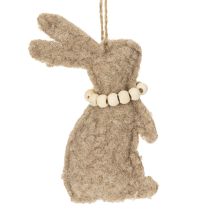 Artikel Hangende paashaasdecoratie, ideaal decoratief accessoire voor raamdecoratie, 14 cm, 8 stuks