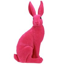 Paashaas met mandje op de rug - Paashaas beeldje - Paashaas decoratie