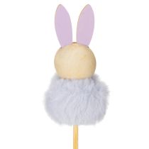 Artikel Pluche paashaasjes voor vrolijke paasvieringen, kamerdecoratie, 34 cm, 12 stuks