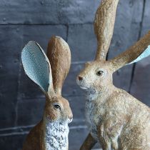 Artikel Decoratief konijnenbeeldje voor stijlvolle lente- en paasdecoraties, 43 cm