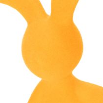 Artikel Decoratief paashaasje van plastic, ideaal als decoratie en cadeau-idee, 20 cm, 2 stuks