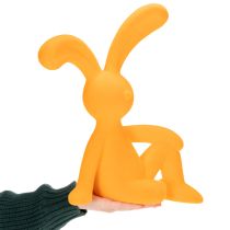 Artikel Decoratief konijnenbeeldje voor moderne paasdecoratie, 38 cm