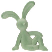 Artikel Decoratief konijnenbeeldje, een schattig figuurtje voor een lenteachtige sfeer in elke kamer, 38 cm.