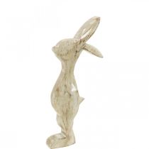 Houten konijn, lente, paasdecoratie, decoratief konijn H25cm