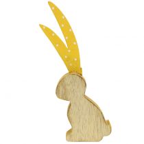 Artikel Deco figuur konijn lang oor 15cm 6st