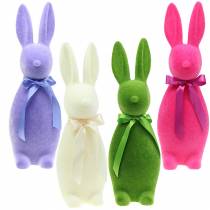 Artikel Gevlokt konijn 49cm Verschillende kleuren