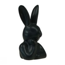 Artikel Konijn denken klein konijn buste zwart 6×4×10,5cm