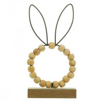 Artikel Konijn Decoratie Tafeldecoratie Pasen Houten Kralen Decoratie Roest Ø6.5cm 6 Stuks