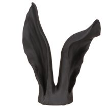 Artikel Bunny Ears Decoratie Paashaas in Zwart 20cmx7.5cmx29cm