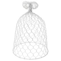 Artikel Vintage draadbel voor rustieke tafeldecoratie in landelijke stijl, 23 cm