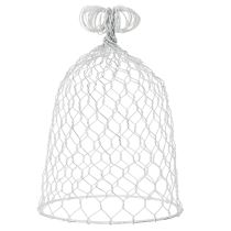 Artikel Vintage draadbel voor rustieke tafeldecoratie in landelijke stijl, 23 cm
