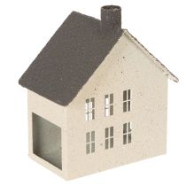Artikel Metalen vuurtorenlantaarn decoratie 16 cm