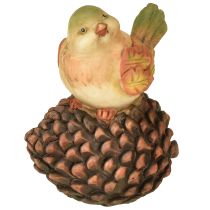 Artikel Herfstdecoratie vogeldecoratie kegelvogelfiguur herfst H19cm